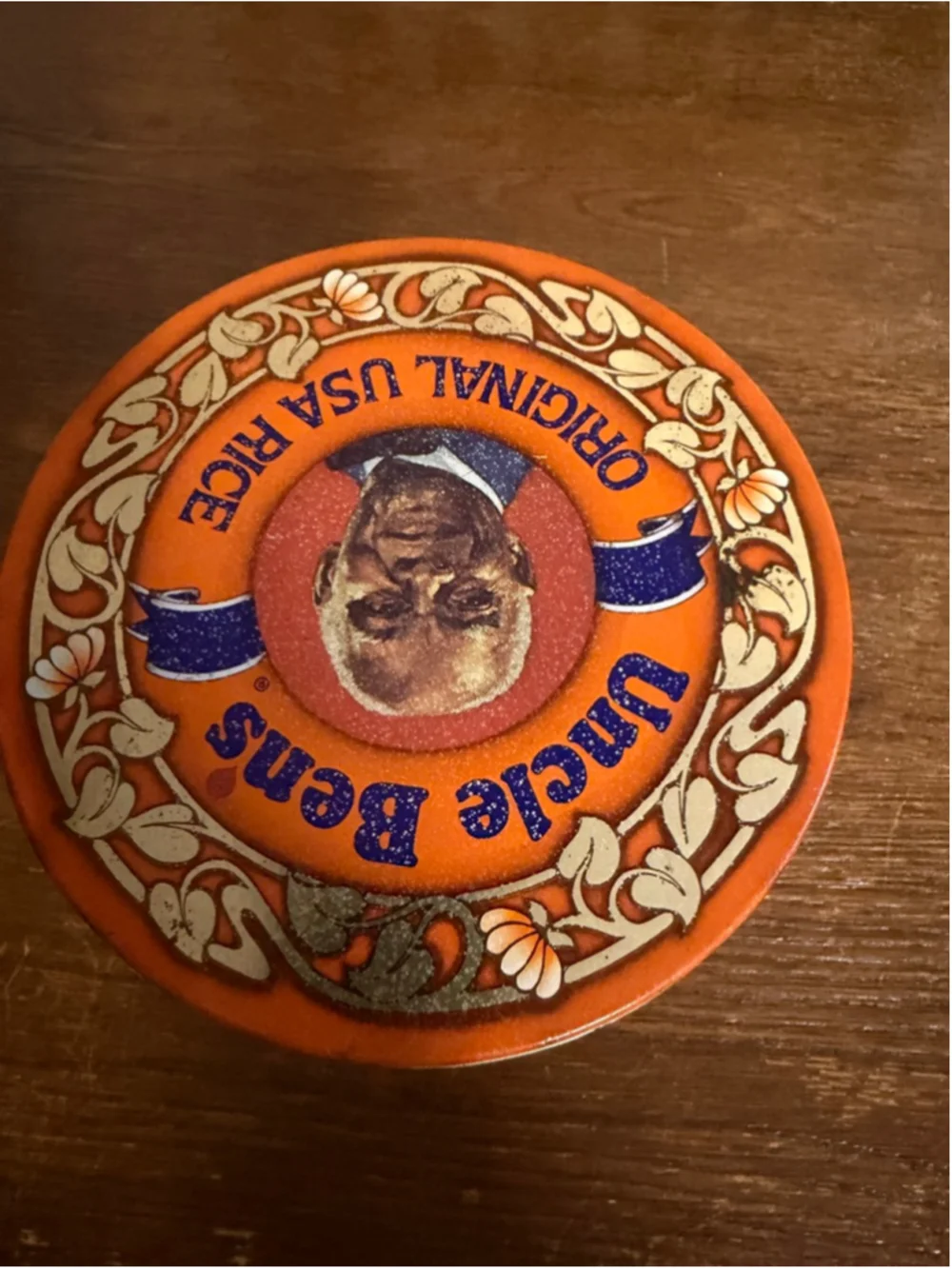 Vintage 1983 Uncle Ben’s Rice 40th Anniversary Limited Edition Tin Canister LK